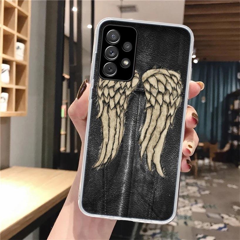 The Walking Dead Daryl Dixon Soft Phone Case For Samsung Galaxy A16 A26 A36 A56 A15 A14 A13 A55 A54 A53 A35 A34 A33 A25 A24 A23