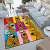 Halloween cartoon comedy adventure movie Scooby-Doo carpet is suitable for living room and bedroom doormats office balcony decorative carpet V15