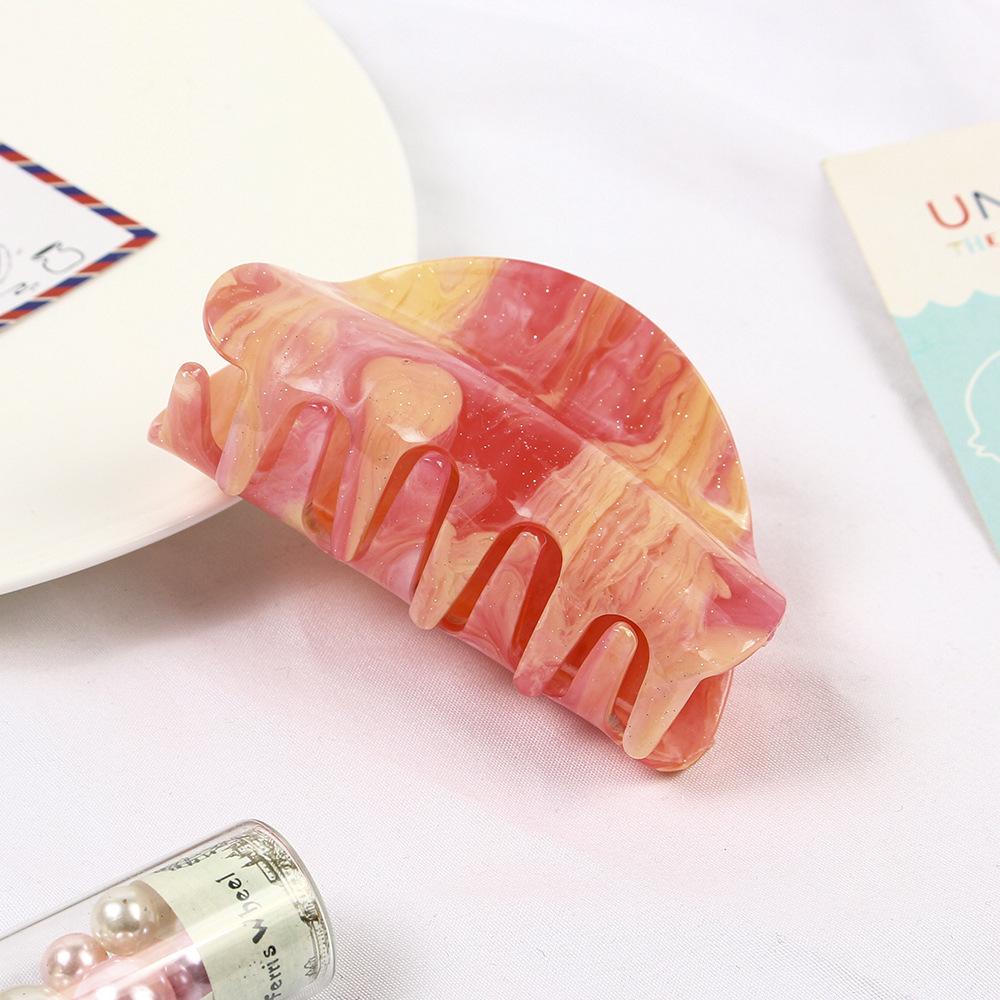 Новая акриловая заколка-краб для волос Элегантные цветные заколки для волос для женщин Заколка-краб Заколка для волос Заколка-краб для девушки Заколка для волос Аксессуары для волос