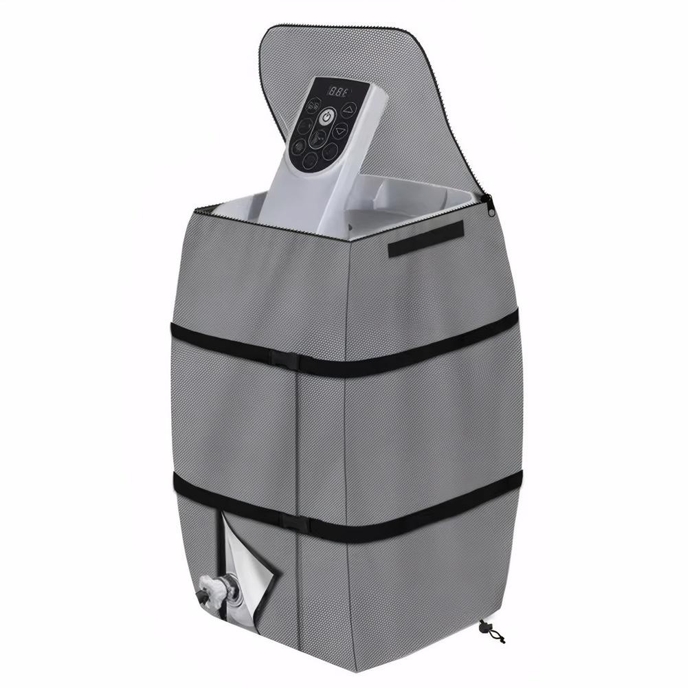 Inflatable Hot Tub Heater Pump Cover & Zipper Inflatable Hot Tub Spa Oxford Protection Pump Cover for Multiple Spa Heater Pumps