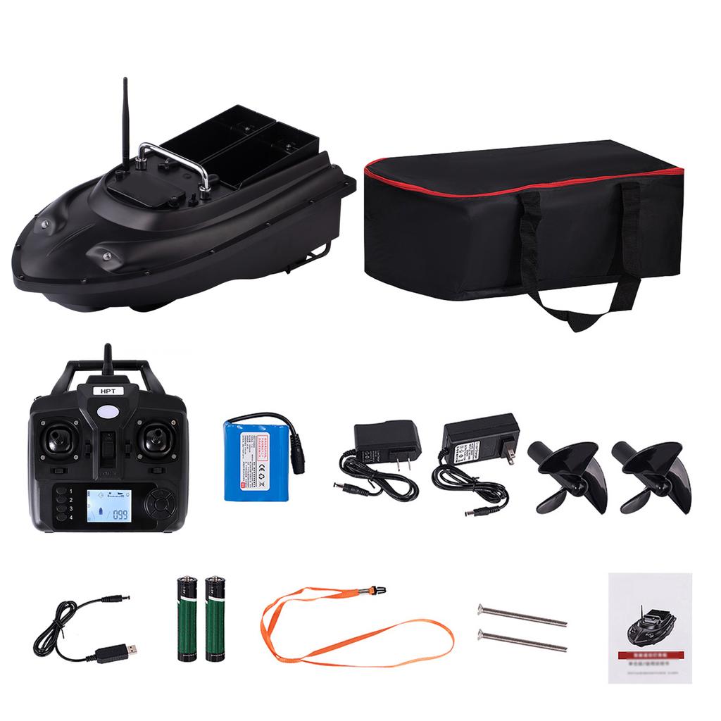 Remote Control Fishing Bait Boat 500M Distance Auto Navigation Cruise 4.4LBS Loading