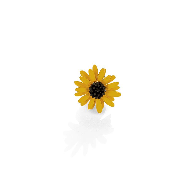 Brooch for Women, Small Daisy Collar Pin, Sunflower Collar Anti-exposure Safety Pin, Clothing Decoration Pin
