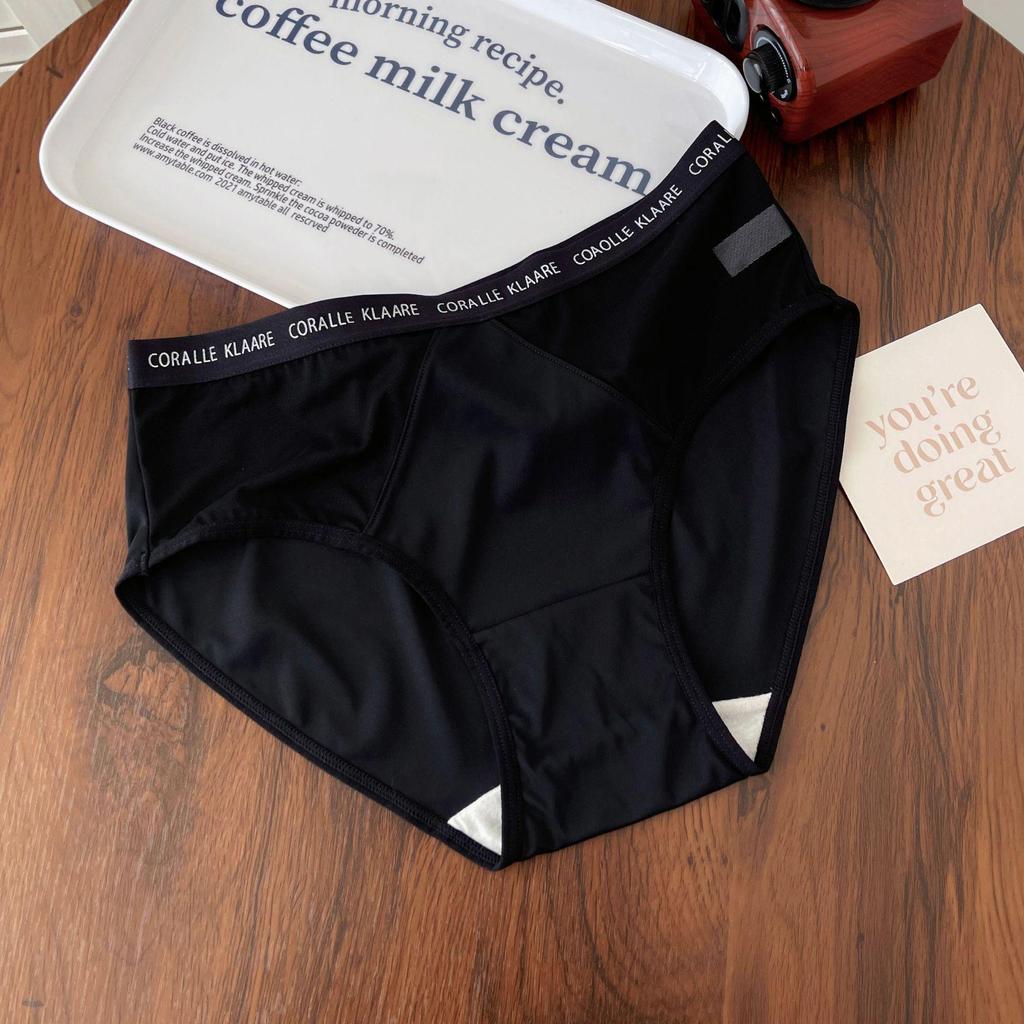 Seamless Light Luxury Mid-Waist Antibacterial Cotton Triangle Underwear for Girls