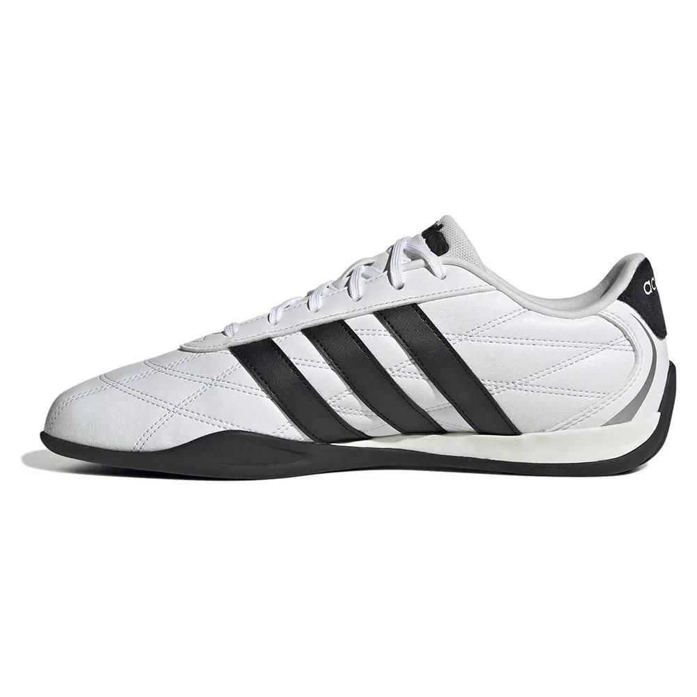 Adidas adipista sneakers leather synthetic white