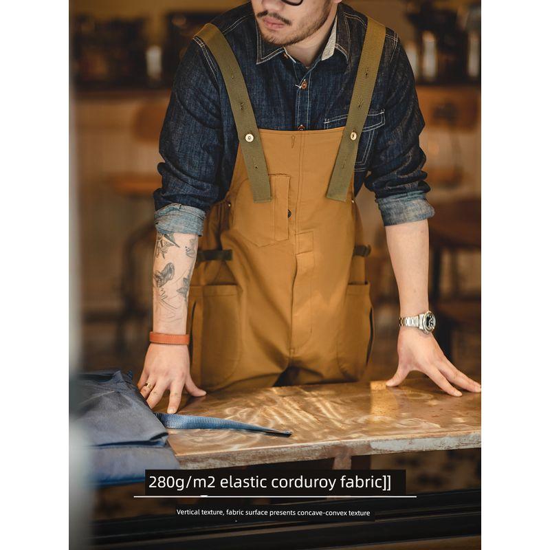 Madden Ретро Повседневный Комбинезон Брюки на Подтяжках Парка