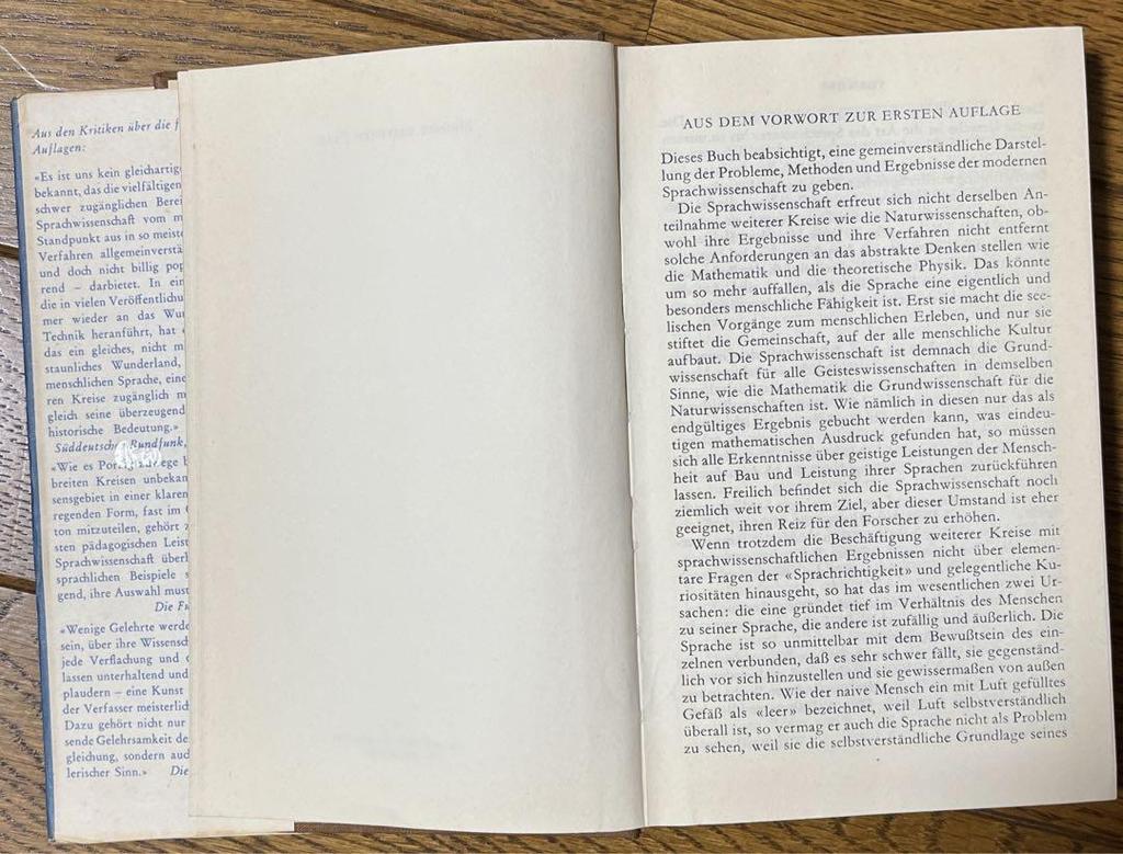 [USED] German PORZIG 1967 DAS WUNDER DER SPRACHE