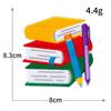 School Supplies Embroidery Patches, Schoolbag Book Pencil Patterns, Decorative Appliques For Children'S Clothes Shoes Hats