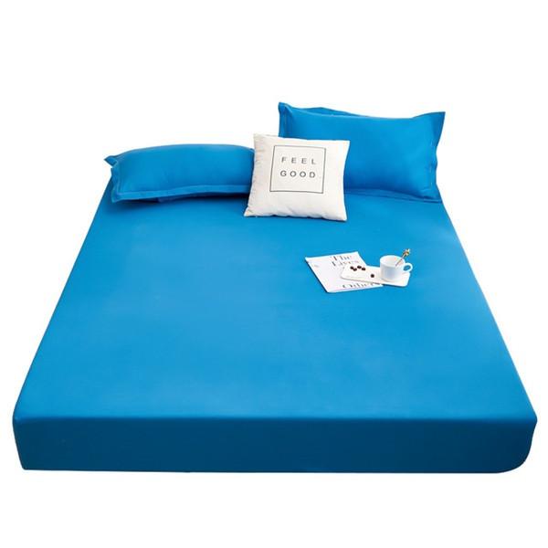 Супер водонепроницаемая простыня Регулируемые наматрасники Простыня разного размера Четыре угла с эластичным покрывалом Покрывало без наволочки