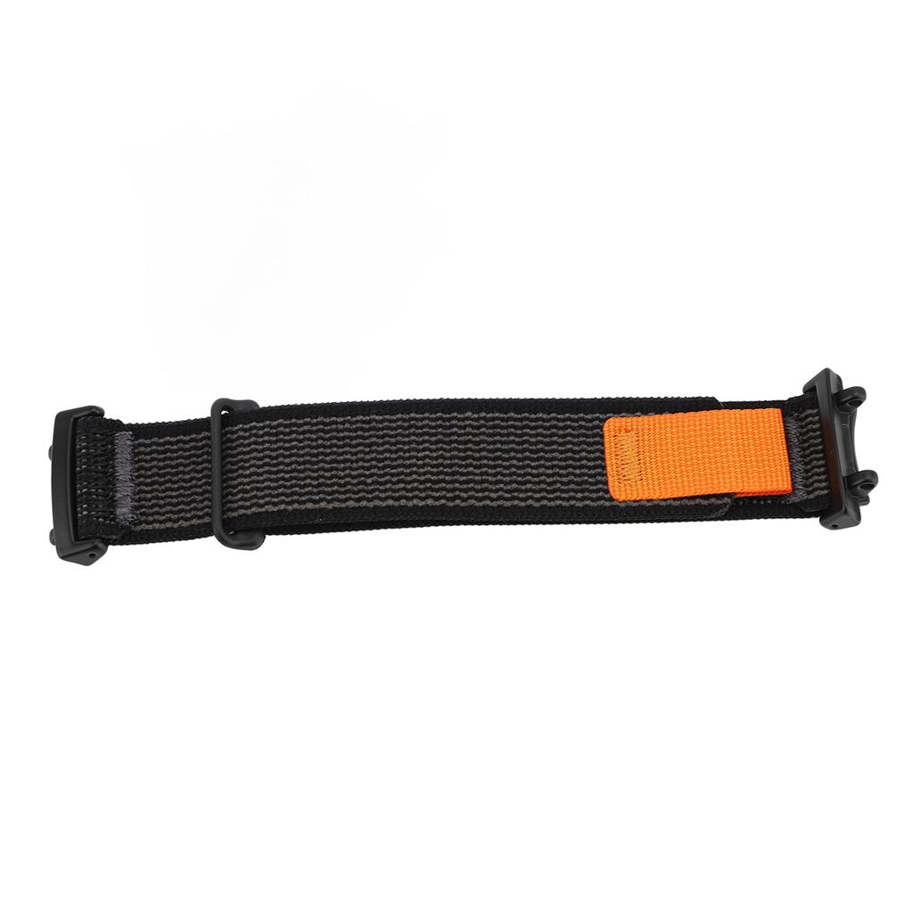 Nylon Sport Loop Watch Band for T Rex 3 Hook and Loop Fastener Replacement Wristband Strap Black
