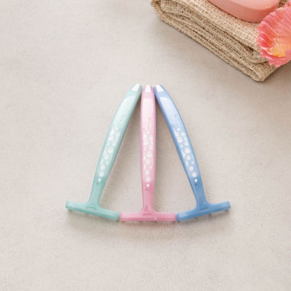 Kaijirushi Women'S Can Body Razor 3 Pieces