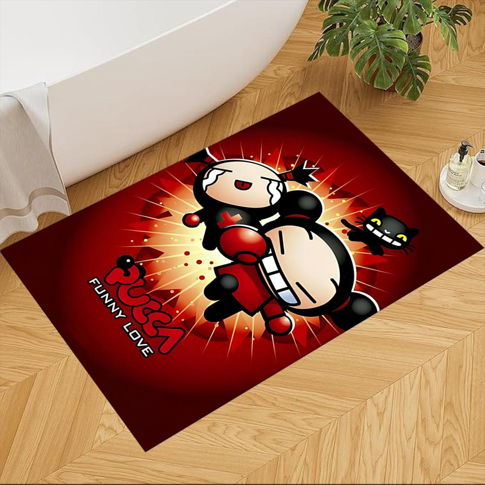 Pucca Large Mouse Pad Desk Mat Study Desk Mat Non-Slip Rubber Bottom Perfect Gift for Gamers