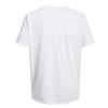 Under Armour Logo Graphic Round Neck T-Shirt Men Tops White 1382831-100