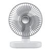 Rechargeable Desk Fan with 4 Speeds USB Powered Removable Multipurpose Desktop Fan -quiet Design Fan Small Fan for Bedrooms