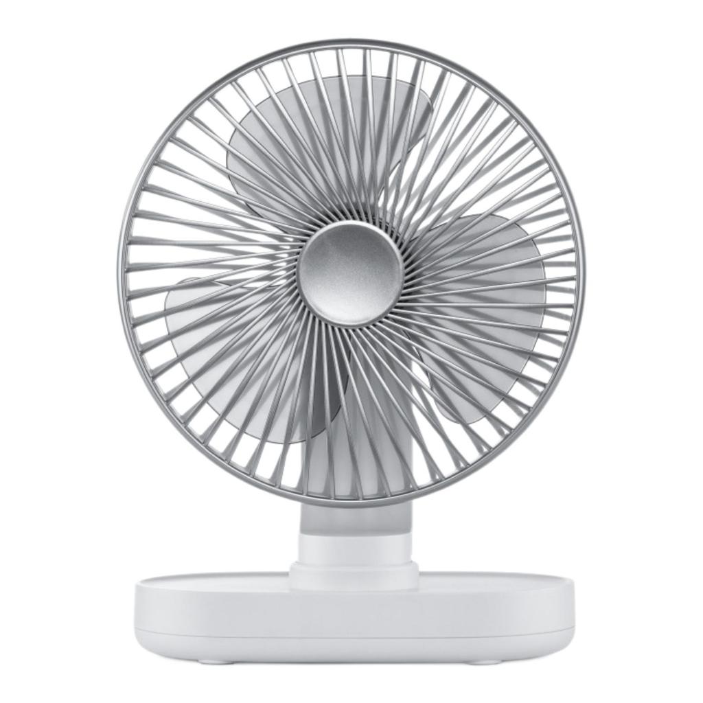 Rechargeable Desk Fan with 4 Speeds USB Powered Removable Multipurpose Desktop Fan -quiet Design Fan Small Fan for Bedrooms