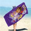 1Pc Dora Friends Adventure Beach Towel Microfiber Beach Towel Thin Absorbent For Beach Swimming Yoga Bath Sports 0917172