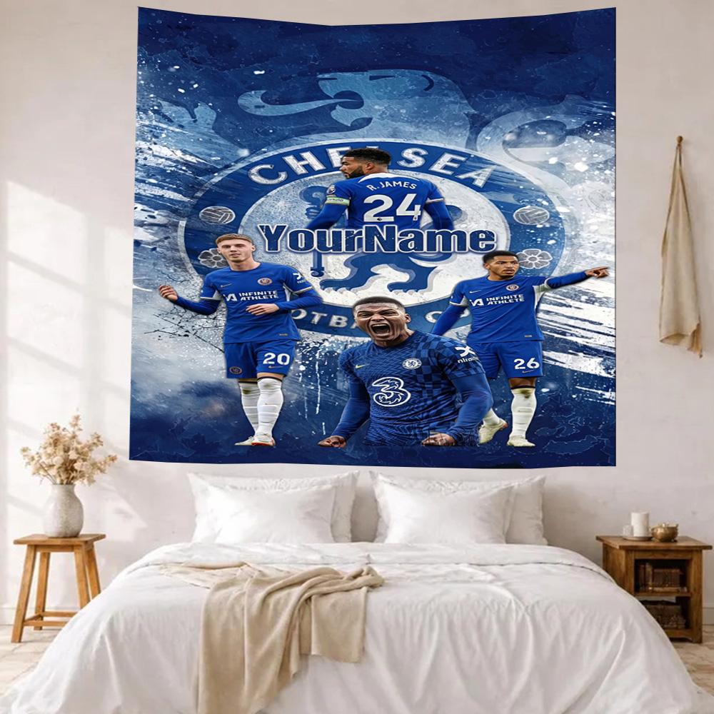 Team Club Custom Your Name Wall Decor Tapestry Art For Pet Memorial Birthdaywedding Party Backdrop Family Gift
