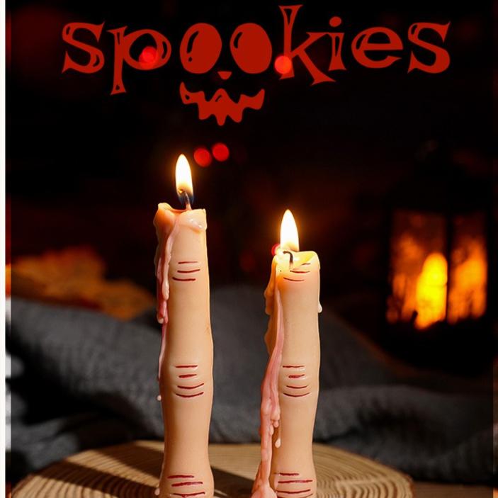 Ароматическая свеча на Хэллоуин Аромат Атмосфера Креативное украшение Орнамент