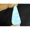 19X40X7MM Natural Blue Larimar Pear Shape Cabochon Loose Gemstone 49Cts. LR-59