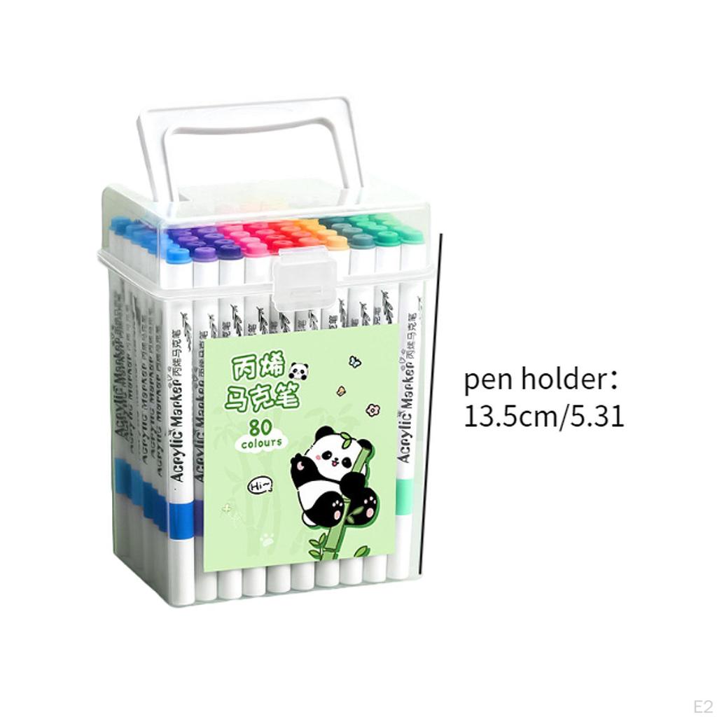 Acrylic Paint Markers Pens for Children Adults Quick Drying Drawing with