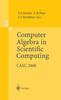 Книга Computer Algebra In Scientific Computing : CASC 2000