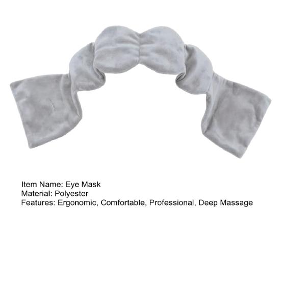 Маска для глаз Yousheng Высококачественный полиэстер Мягкая Удобная с внутренним слоем из светонепроницаемой ткани Глубокий точечный массаж Блокировка света Сон для расслабления