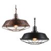 Style Vintage Pendant  Light Industrial Retro Iron Hanging Ceiling Lamps E27 Chandelier for Restaurant Bar