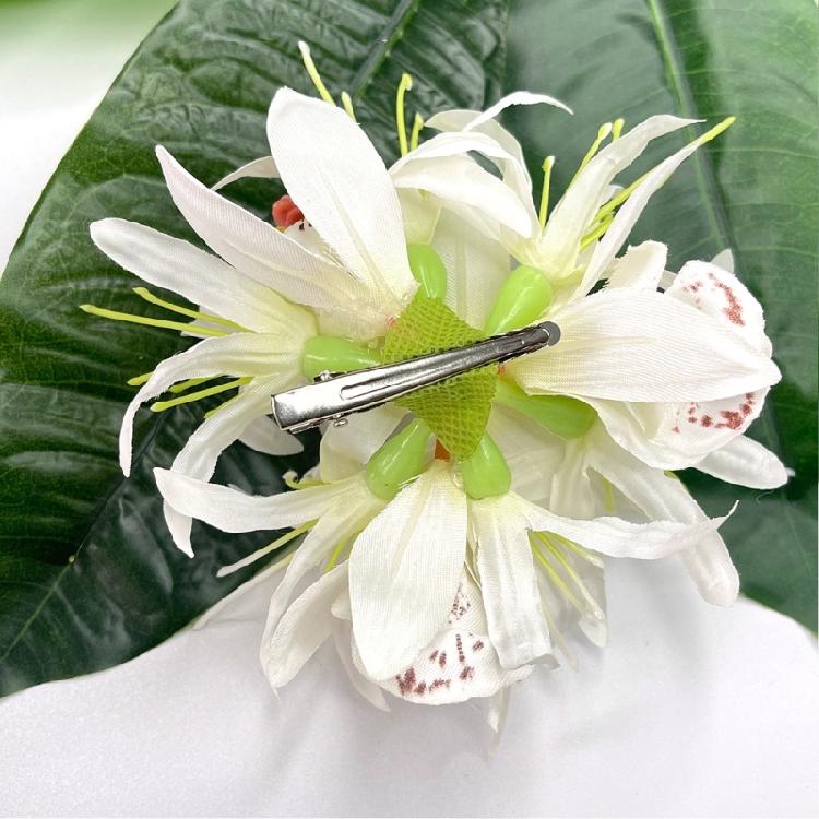 Flower Hair Accessories for Women Floral Hair Clip Party Hairpin Barrette for Brides Students And Professionals