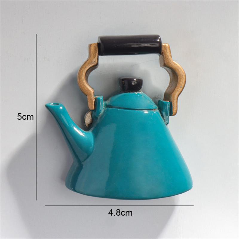 3D Food Model Fridge Magnets Creative Cartoon Simulation Food Bread Egg Milk Refrigerator Magnetic Sticker Message Holder Decor