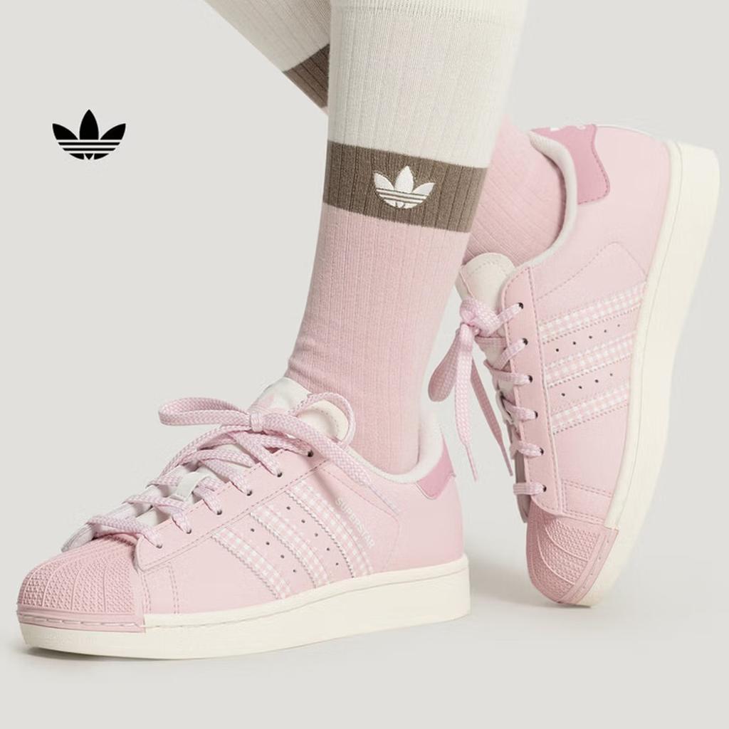 Кроссовки Adidas SUPERSTAR II W - Классический стиль, универсальные кроссовки с защитным носком в форме ракушки, Adidas Tricolor KJ3968