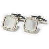 Kamakura Cufflinks Workshop MOP Inlay Square Cufflinks Ed101 (Cufflinks)