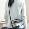 Waterproof PVC Crossbody Bag Adjustable Shoulder Strap Clear Messenger Bag  Unisex