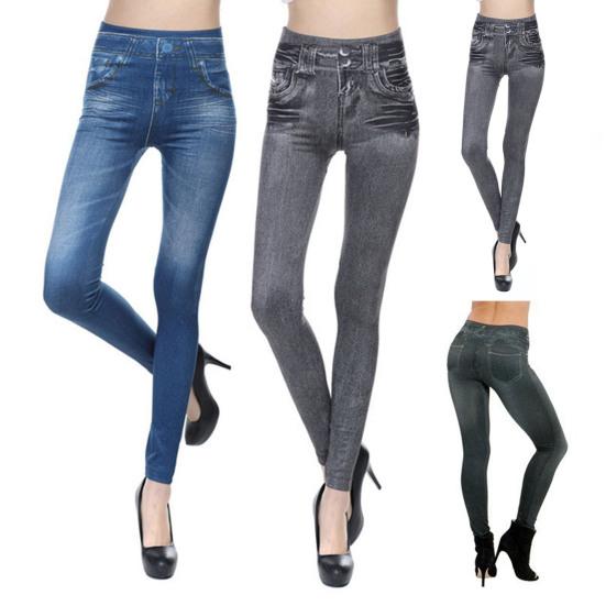 Женские брюки для йоги с высокой посадкой, облегающие, с эффектом подтяжки ягодиц, леггинсы под джинсы, бесшовные брюки, леггинсы облегающего кроя