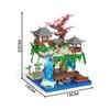 3D Mini Sakura Tree Building Blocks Toys, Diy Cherry Blossom Bricks Tree House Model, Ornament Model, Brick Games, Kids Gift