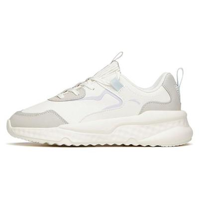 Серия Lifestyle из синтетической кожи, амортизирующие, нескользящие, износостойкие, повседневные туфли с низким верхом, женские повседневные туфли белого, серого, фиолетового цвета 122118843S-4