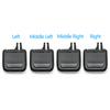1/2/4PCS Car Front Air Vent Grille AC Tab Clip Slider Repair Kit For Porsche Boxster Cayman 982 2016-2021