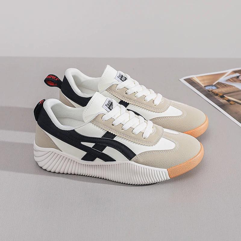 Женские кроссовки для активного отдыха, легкие повседневные кроссовки для ходьбы, модные дышащие, универсальные, на плоской подошве, из вулканизированной стали для студентов