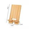 Wooden Desktop Phone Holder Multi-functional Lazy Bracket Mobile Phone Stand  For Home/Office