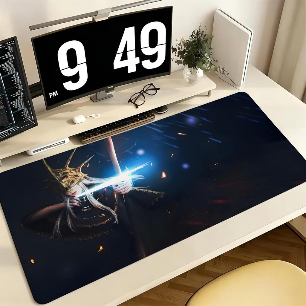 Mouse Pad Pro ESports Xxl Gaming Mousepad Extra Large NonSlip Stitched Edge Keyboard Laptop Desk Mat For Pc Gamer Dark Souls 3