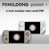 MINILOONG Pocket 1 Handheld Game Players Modular Open Source Games Console Retro Detachable Shell Nostalgic Arcade Game Console