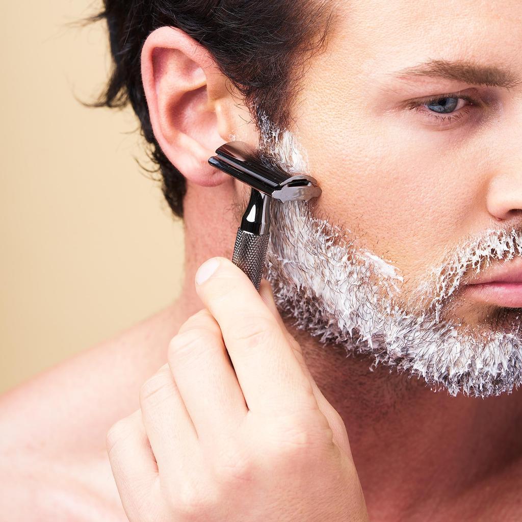 ROCKWELL RAZORS 6C Patented Razor Double Edge Holder 6 Levels Adjustable Single Blade Made In Canada High Quality Razor Sturdy Beginner Sensitive Skin