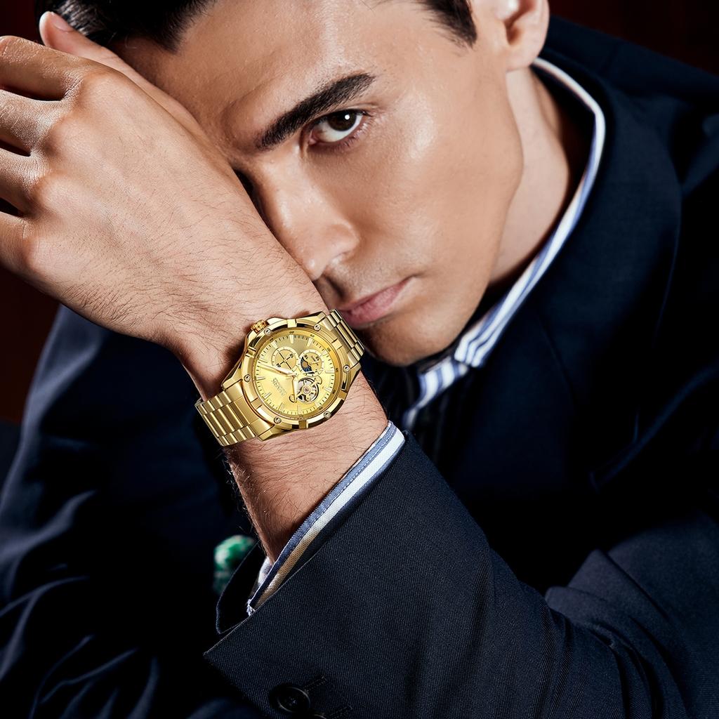 Mark Huafei Men's Automatic Mechanical Watch
