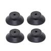 4 шт. 44*20 мм Черные резиновые подушки для воздушных компрессоров, сменные ножки, виброизолятор 6 мм для воздушных насосов, безмасляных машин