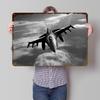 Постер USAF F Fighting Falcon Индивидуальные винтажные металлические таблички Настенное искусство Ретро жестяная табличка для аксессуаров комнаты Декор спальни