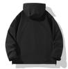 2025 Trendy Plus Size Hooded Windbreaker Jacket - Outdoor Techwear & Workwear Style