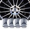 56mm Aluminum Auto Wheel Center Cap Stickers AMG Badge Tire Accessories For Mercedes Benz AMG CLK CLA A180 W108 W212 W213
