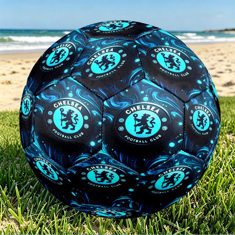 Футбольный мяч Chelsea F.C. Размер 5, из износостойкого ПУ, для матчей, тренировок и ежедневной практики, Подарок на день рождения для любителей футбола