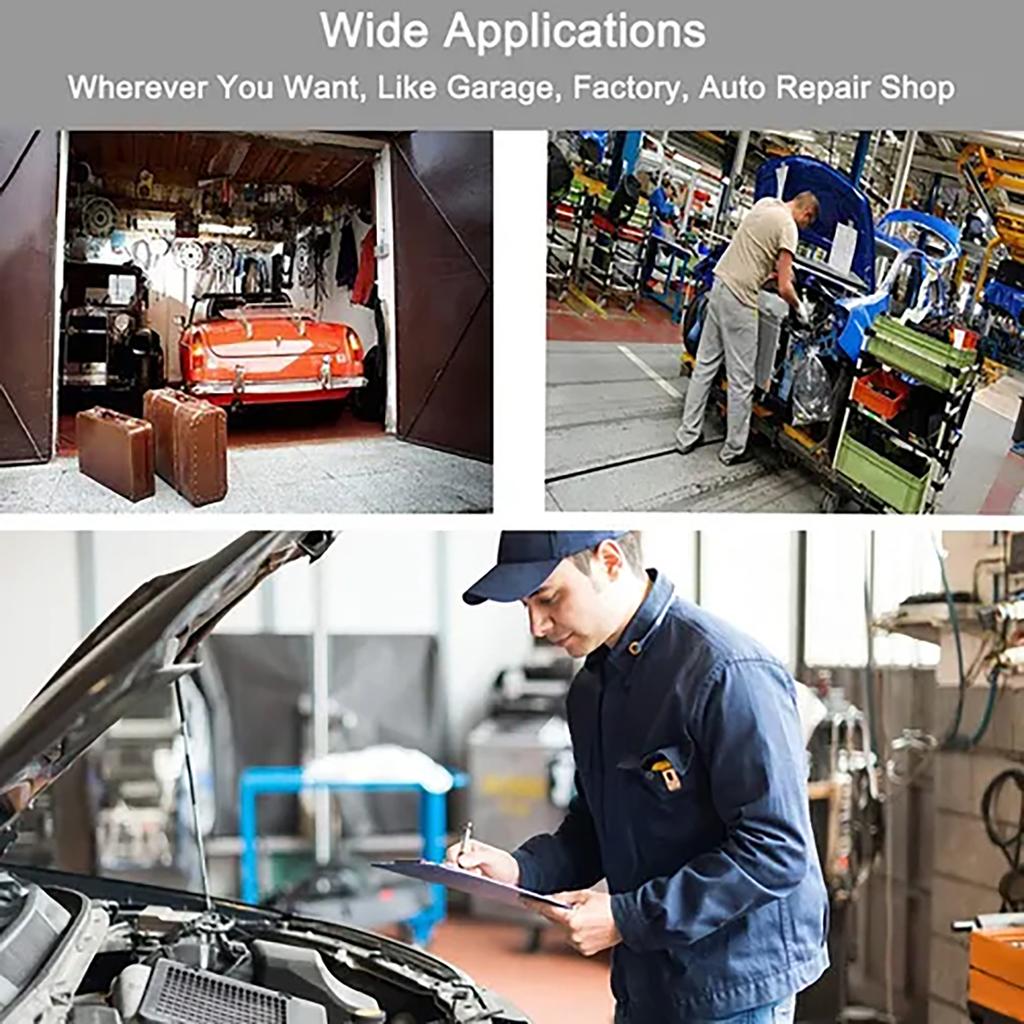 Тестер автомобильного аккумулятора и генератора 12 В, светодиодный цифровой анализатор состояния аккумулятора и зарядки генератора со медным зажимом, светодиодный для