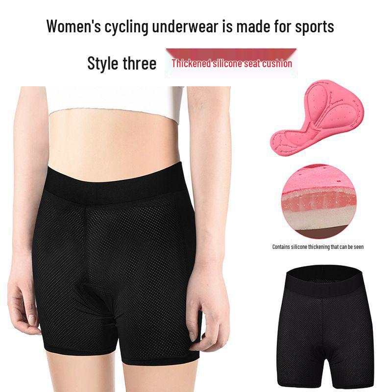 Женские быстросохнущие велосипедные шорты с подкладкой