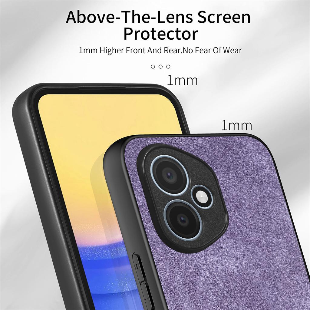 For Honor 400 5G (Глобальный) Противоударный Тонкий Ретро Кожаный Чехол-накладка для Телефона