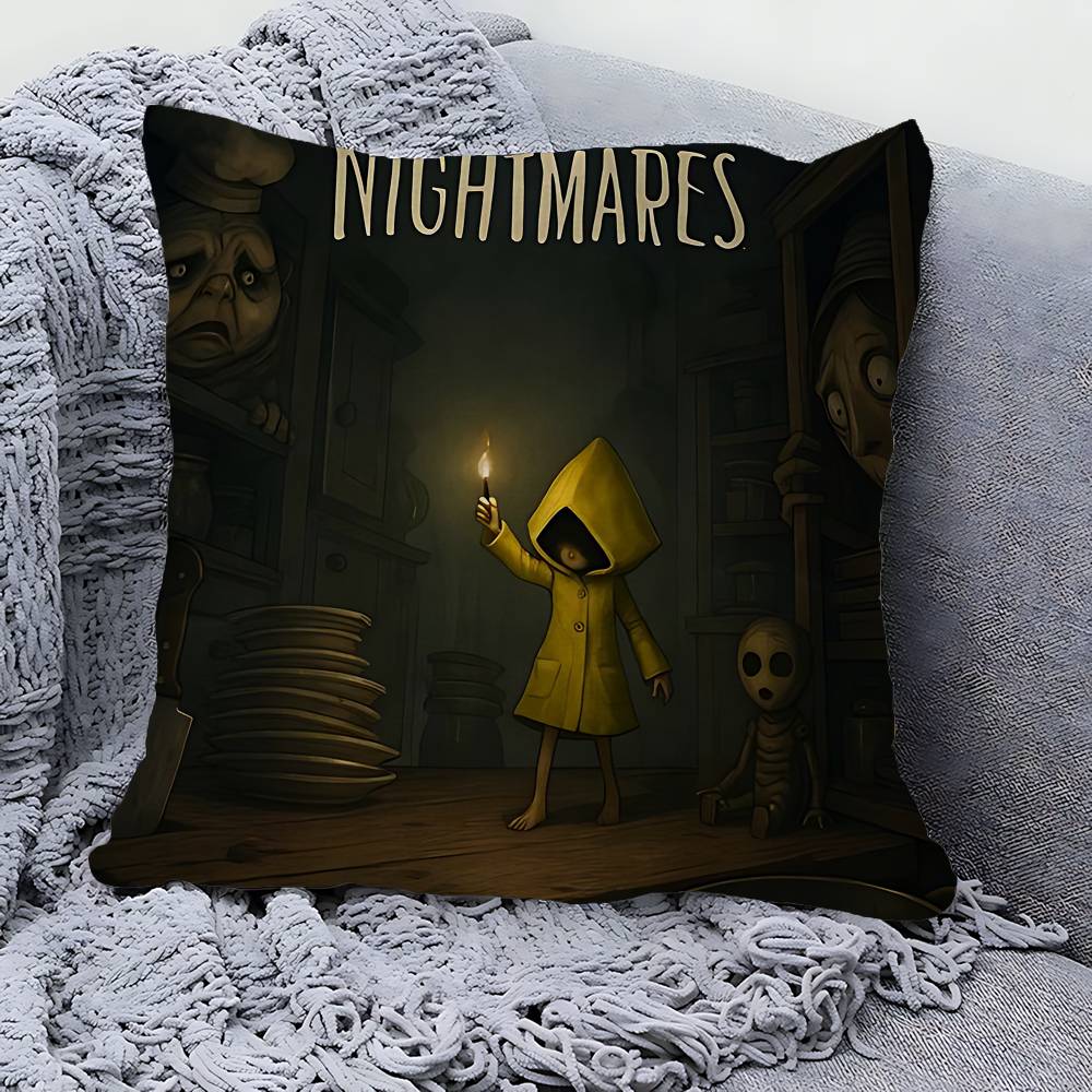 Игровые L-Little Nightmares Наволочка Чехол для подушки Декор Наволочка Чехол для подушки с принтом Для дивана